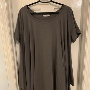 Allure apparel flowy top